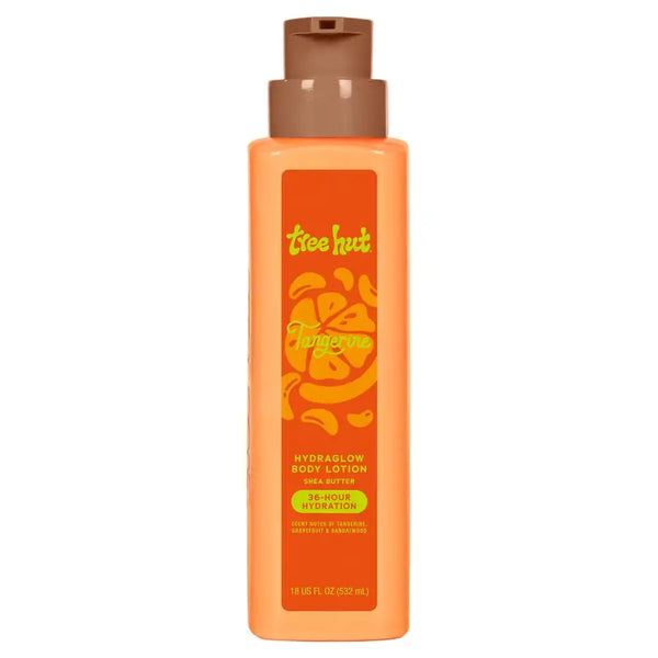 Tree Hut Body Lotion Tangerine, Bright Citrus Scent, 18 Fl Oz | Nourishing & Moisturizing Daily Body Lotion with Shea Butter, Lightweight, Non-Greasy Formula, Long-Lasting Hydration
