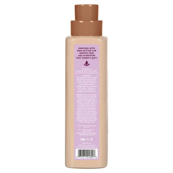 Tree Hut Body Lotion Cinnamon Dolce, Cozy Cinnamon Scent, 18 Fl Oz | Nourishing & Moisturizing Daily Body Lotion with Shea Butter, Lightweight, Non-Greasy Formula, Long-Lasting Hydration
