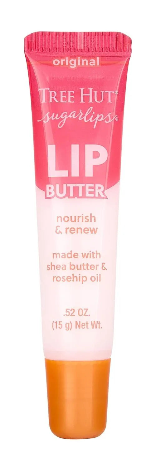 Tree Hut Moisturizing Original Lip Butter, 0.52 Fl Oz | Lip Gloss with Shea Butter & Watermelon Extract, Locks in Moisture for Hydrated & Soft Lips, Every Day Makeup Main image