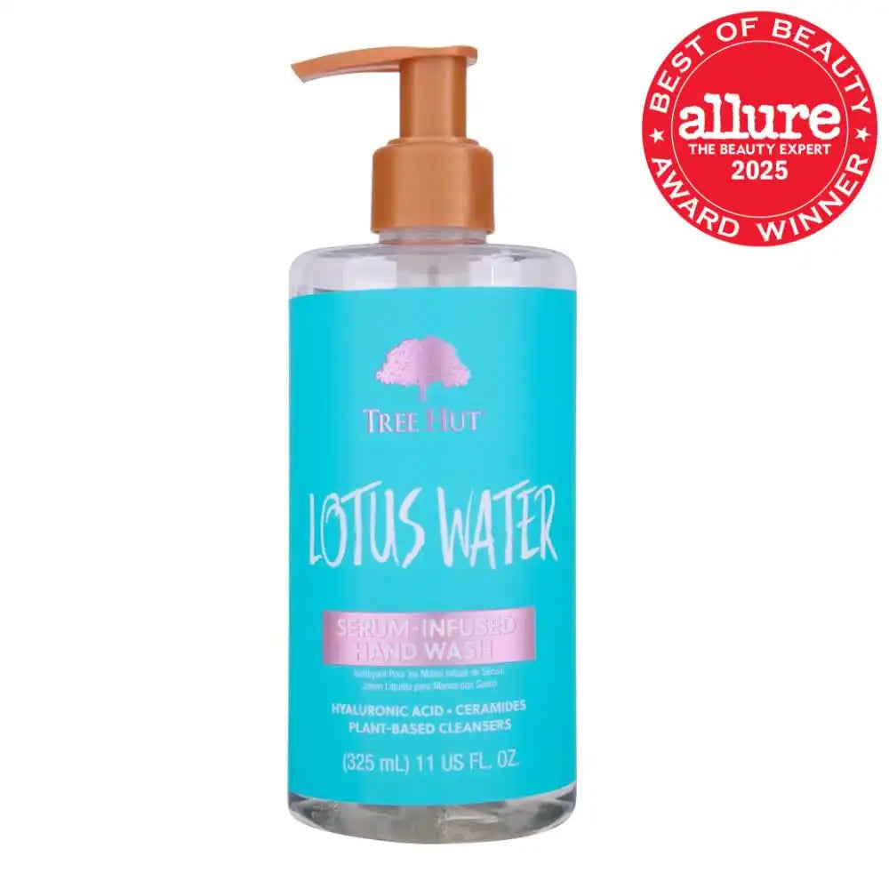 Tree Hut Lotus Water Serum Infused Hand Wash,Nourish & Hydrate Hands with Strengthening Skin Care,Long Lasting Scent,Cleanse & Lock in Moisture,11 fl oz.,(Pack of 2) Secondary image
