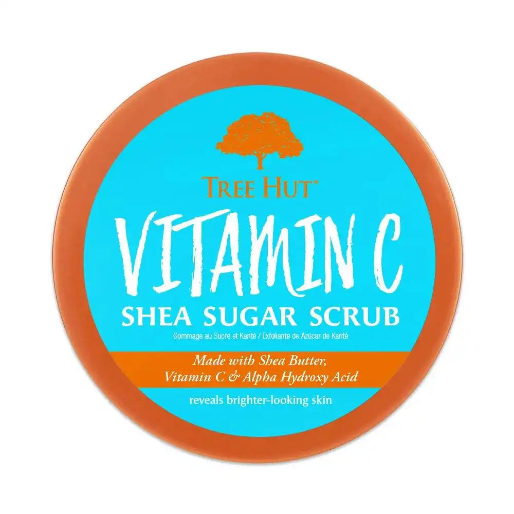 Tree Hut Vitamin C Body Scrub, Exfoliating Sugar Scrub, Vegan, 18 Oz | Exfoliating & Nourishing with Shea Butter & Essential Oils, Body Exfoliator for All Skin Types, Self Care Gifts for Women Secondary image