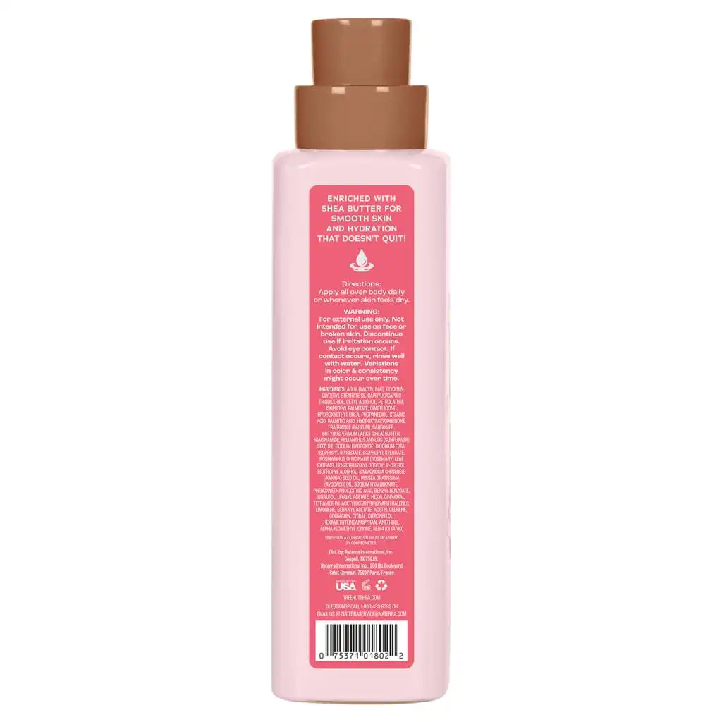 Tree Hut Body Lotion Pink Champagne, Fruity Floral Scent, 18 Fl Oz | Nourishing & Moisturizing Daily Body Lotion with Shea Butter, Lightweight, Non-Greasy Formula, Long-Lasting Hydration Secondary image