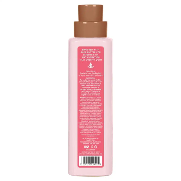 Tree Hut Body Lotion Pink Champagne, Fruity Floral Scent, 18 Fl Oz | Nourishing & Moisturizing Daily Body Lotion with Shea Butter, Lightweight, Non-Greasy Formula, Long-Lasting Hydration
