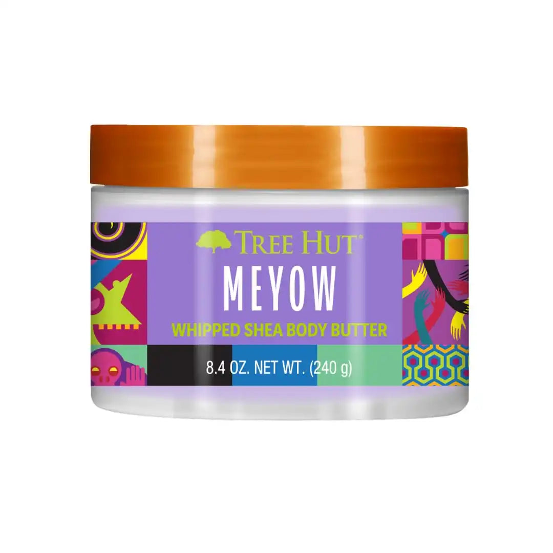 Tree Hut Meyow Whipped Body Butter with Shea Butter, 8.4 Oz | Whipped Shea Body Butter, Long-Lasting Hydration for Soft, Smooth Skin, Essential Body Care, Lightweight Moisturizer Main image