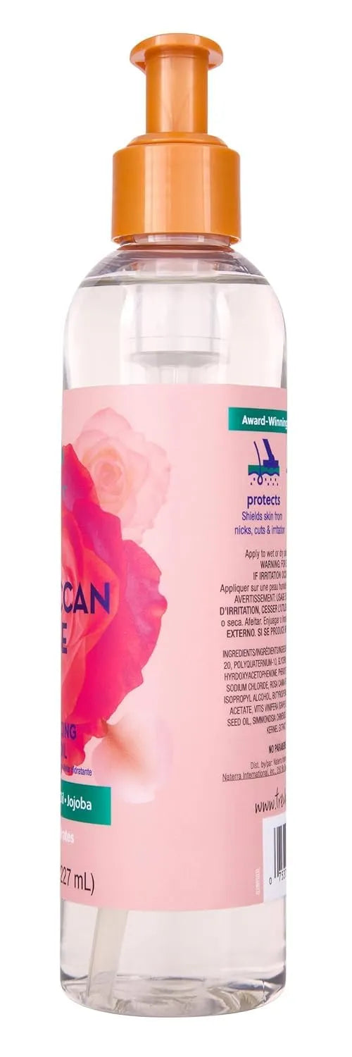 Tree Hut Moroccan Rose Moisturizing Shave Oil, 7.7 Fl Oz | Nourishing Gel-to-Oil Formula for a Close, Smooth Shave, Made with Shea Butter, For All Skin Types Secondary image