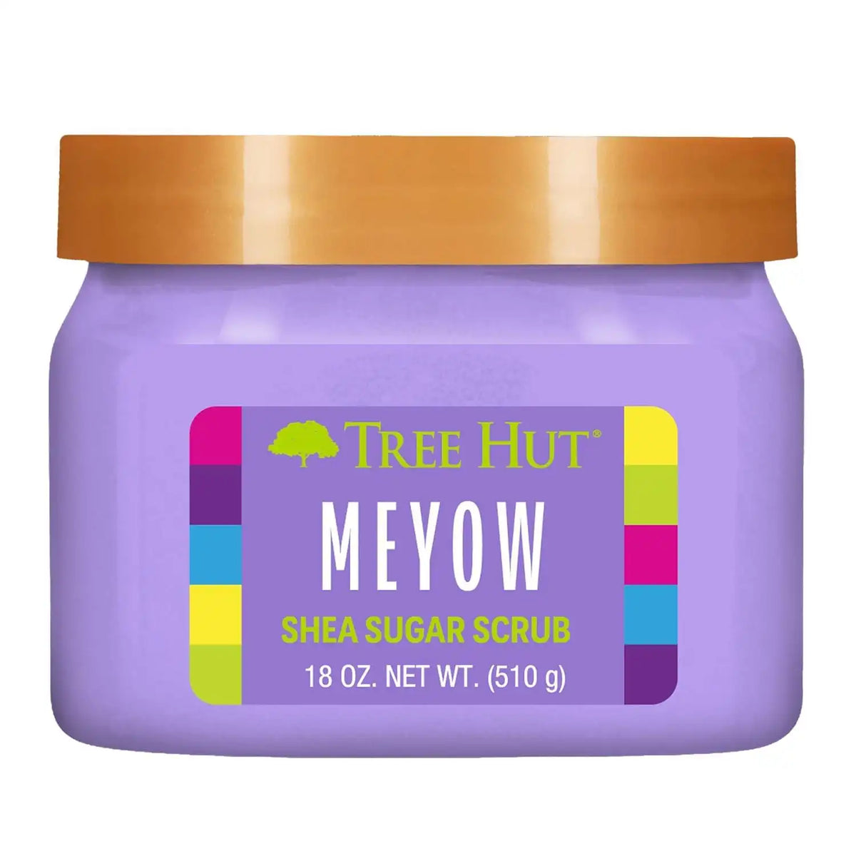 Tree Hut Meyow Body Scrub, Exfoliating Sugar Scrub, Vegan, 18 Oz | Exfoliating & Nourishing with Shea Butter & Essential Oils, Body Exfoliator for All Skin Types, Self Care Gifts for Women Main image