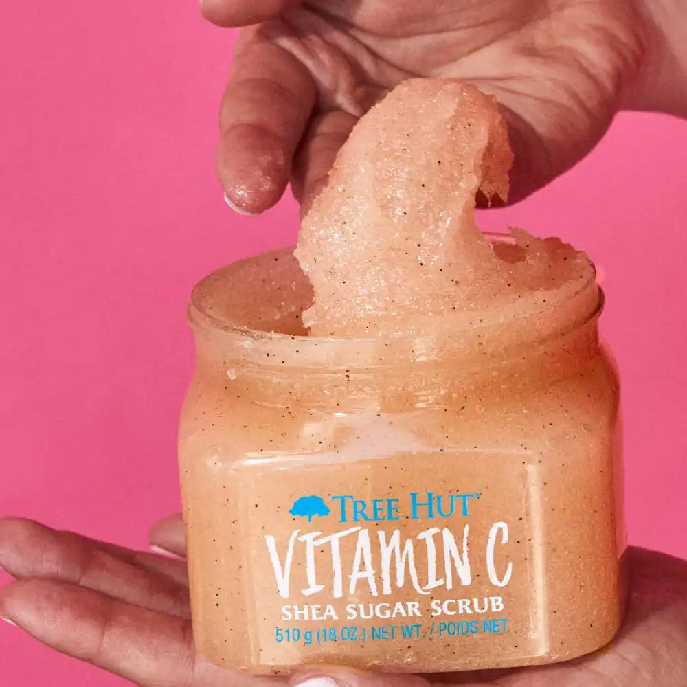 Tree Hut Vitamin C Sugar Scrub | 18 oz | Ultra Hydrating | Nourishing | Pack of 2 Secondary image