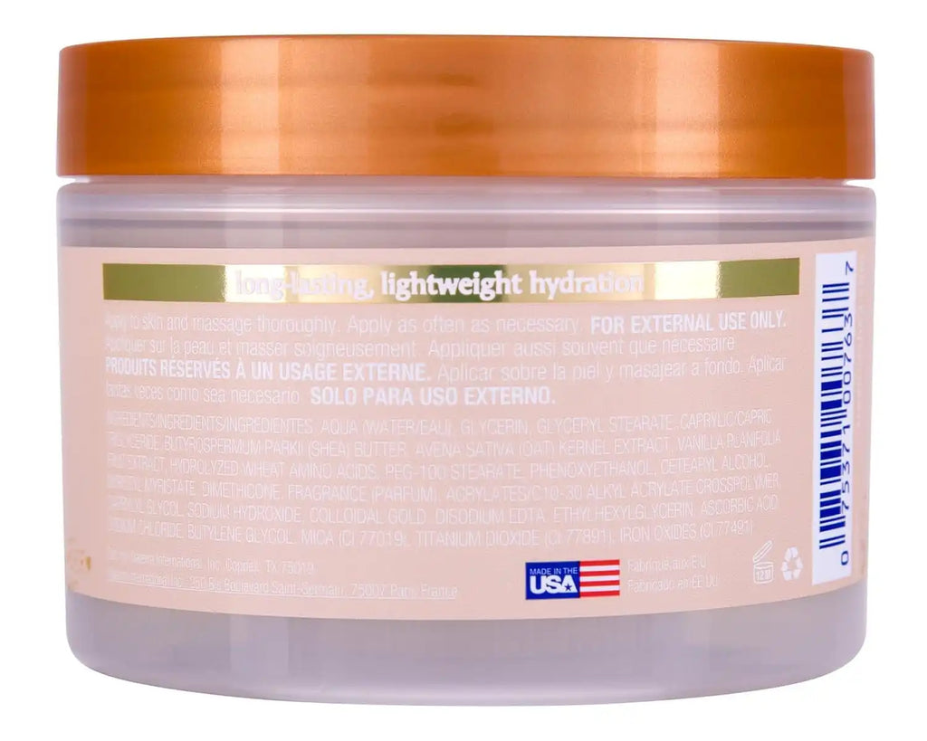 Tree Hut Vanilla Whipped Body Butter with Shea Butter, 8.4 Oz | Whipped Shea Body Butter, Long-Lasting Hydration for Soft, Smooth Skin, Essential Body Care, Lightweight Moisturizer