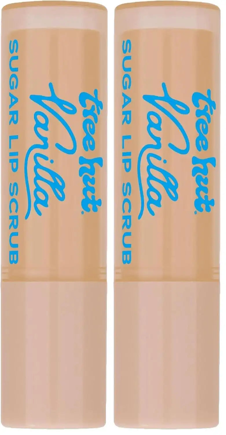 Tree Hut Vanilla Lip Scrub Stick, Gentle & Nourishing Lip Exfoliator with Shea Butter, Hydrating Sugar Scrub for Smooth, Soft Lips, 12 oz (Pack of 2) Main image