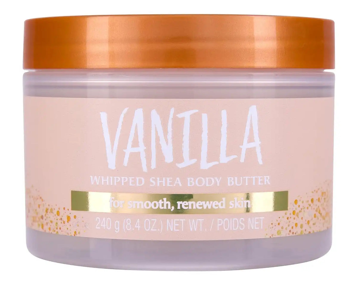 Tree Hut Vanilla Whipped Body Butter with Shea Butter, 8.4 Oz | Whipped Shea Body Butter, Long-Lasting Hydration for Soft, Smooth Skin, Essential Body Care, Lightweight Moisturizer Main image