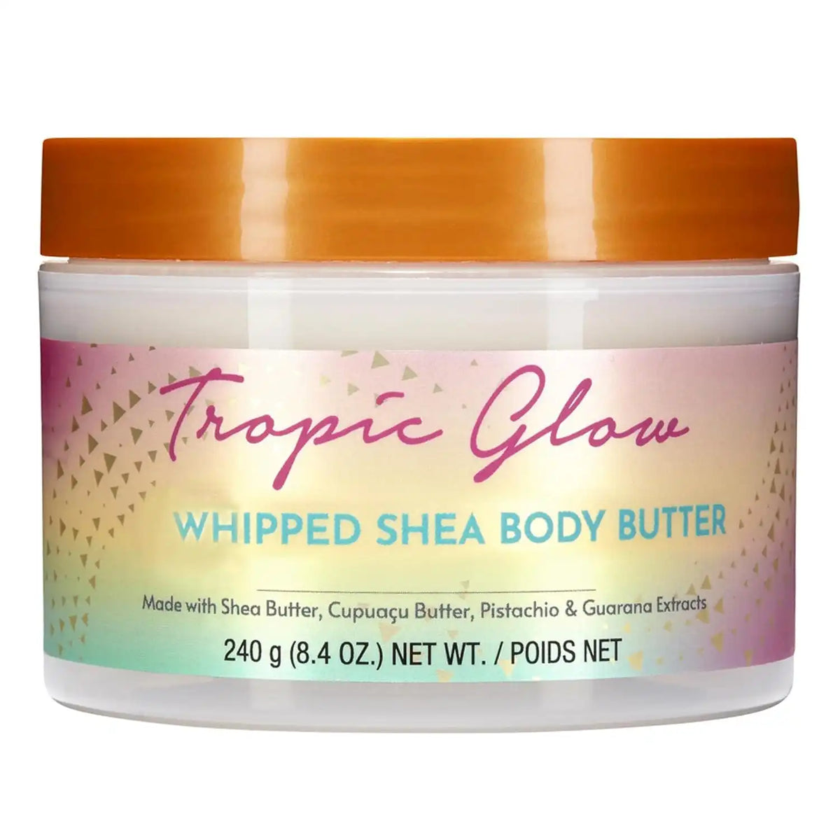 Tree Hut Tropic Glow Whipped Body Butter with Shea Butter, 8.4 Oz | Whipped Shea Body Butter, Long-Lasting Hydration for Soft, Smooth Skin, Essential Body Care, Lightweight Moisturizer Main image