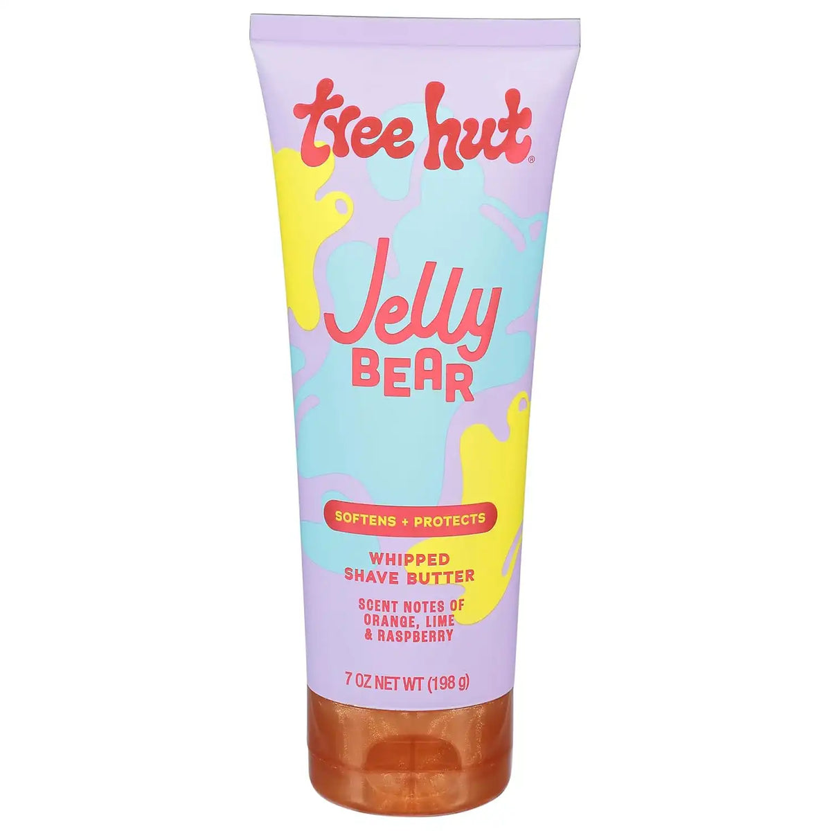 Tree Hut Whipped Shave Butter Jelly Bear, Sweet Candy Scent, 7 Fl Oz | Nourishing & Moisturizing Shave Cream with Shea Butter & Aloe, Smooth Glide for Soft Skin, Sweet Candy Scent Main image