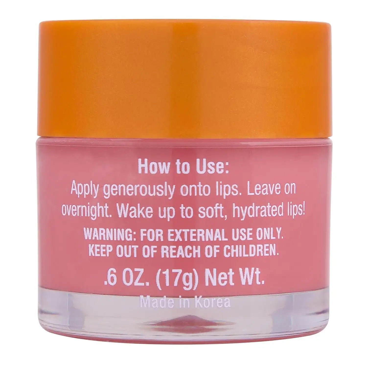 Tree Hut Strawberry Overnight Overnight Lip Mask, 0.6 Oz | Nourishing & Moisturizing Lip Treatment with Shea Butter, Vitamin E, Smooth Lips, Overnight Lip Sleeping Mask Secondary image