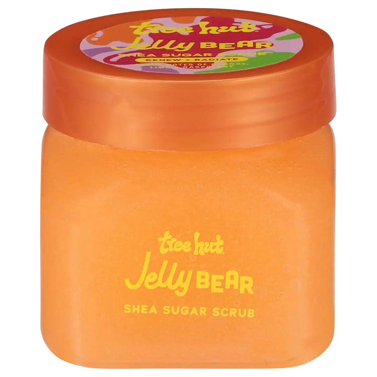Tree Hut Mini Jelly Bear Body Scrub, Travel Size Sugar Scrub, 3.4 Oz | Exfoliating & Nourishing Sugar Scrub with Shea Butter, Body Exfoliator For All Skin Types, Self Care Gifts for Women, Vegan Main image