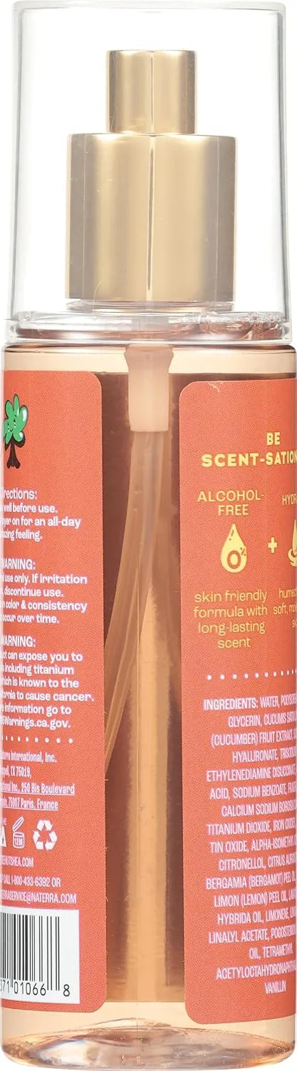 Tree Hut Golden Vanilla Hair & Body Mist, Alcohol-Free Body Spray, 6 Fl Oz | Alcohol-Free Body Spray, Warm Vanilla & Sandalwood Scent, Everyday Fragrance Spray for Women Secondary image