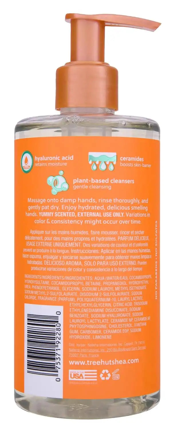 Tree Hut Tangerine Serum Infused Hand Wash, Nourish & Hydrate Hands with Strengthening Skin Care, Long Lasting Scent, Cleanse & Lock in Moisture, 11 fl oz. (Pack of 2) Secondary image