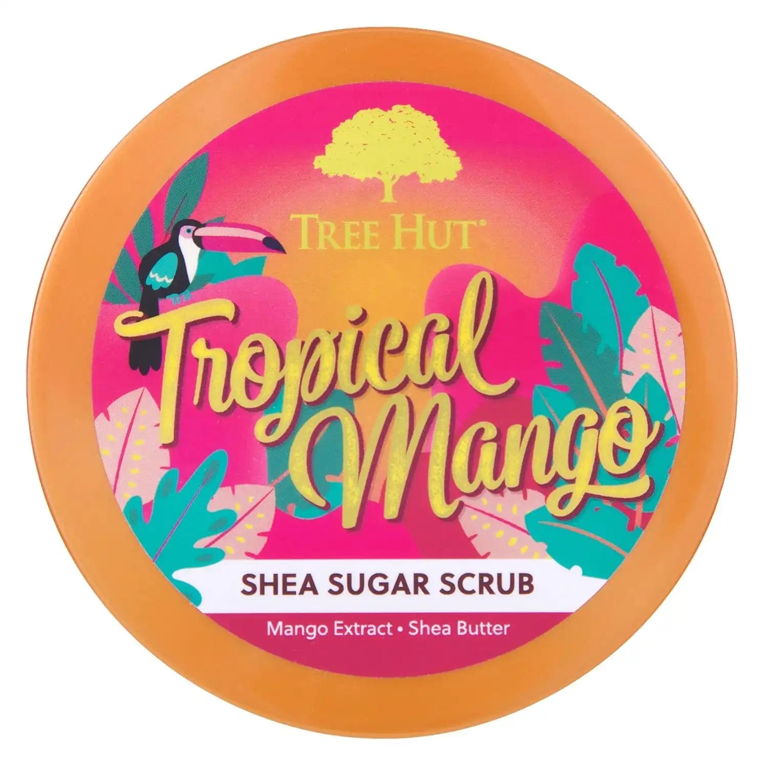 Tree Hut Tropical Mango Body Scrub, Exfoliating Sugar Scrub, Vegan, 18 Oz | Exfoliating & Nourishing with Shea Butter & Essential Oils, Body Exfoliator for All Skin Types, Self Care Gifts for Women Secondary image