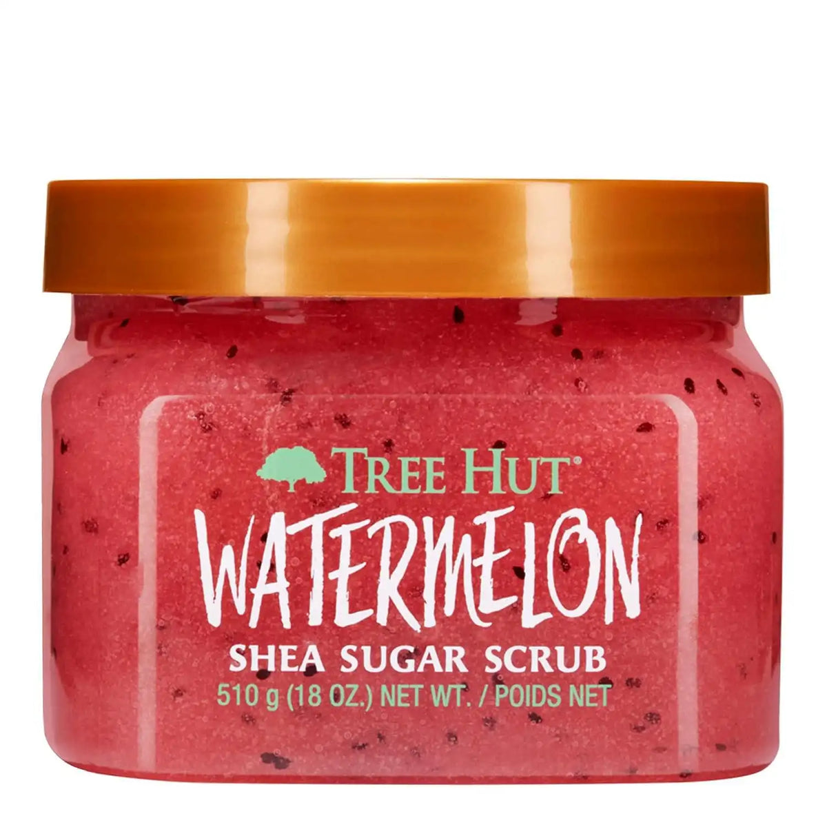 Tree Hut Watermelon Body Scrub, Exfoliating Sugar Scrub, Vegan, 18 Oz | Exfoliating & Nourishing with Shea Butter & Essential Oils, Body Exfoliator for All Skin Types, Self Care Gifts for Women Main image