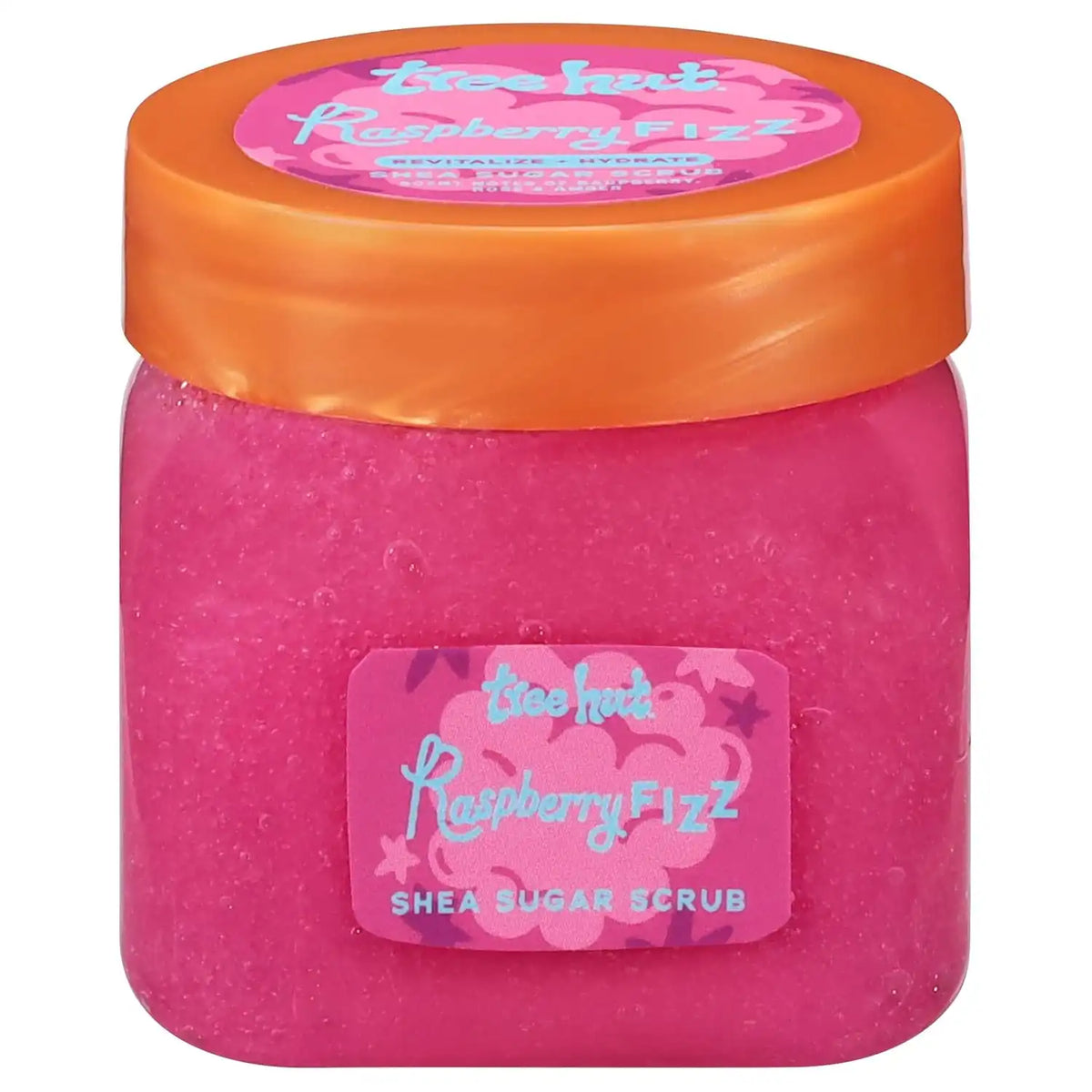 Tree Hut Mini Raspberry Fizz Body Scrub, Travel Size Sugar Scrub, 3.4 Oz | Exfoliating & Nourishing Sugar Scrub with Shea Butter, Body Exfoliator For All Skin Types, Self Care Gifts for Women, Vegan Main image
