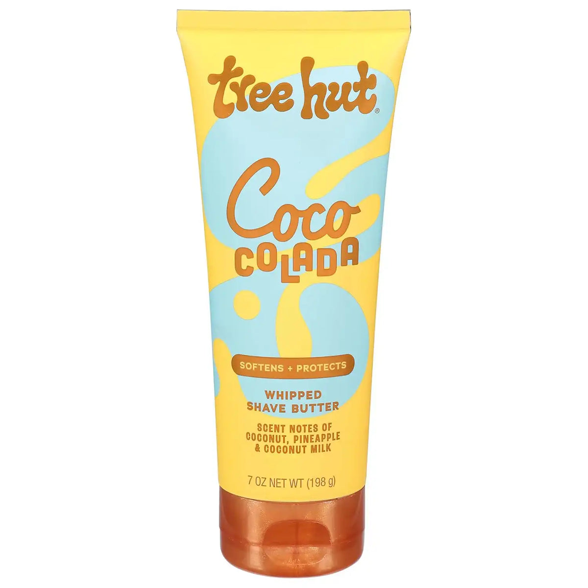 Tree Hut Whipped Shave Butter Coco Colada, Tropical Scent, 7 Fl Oz | Nourishing & Moisturizing Shave Cream with Shea Butter & Aloe, Smooth Glide for Soft Skin, Tropical Scent Main image