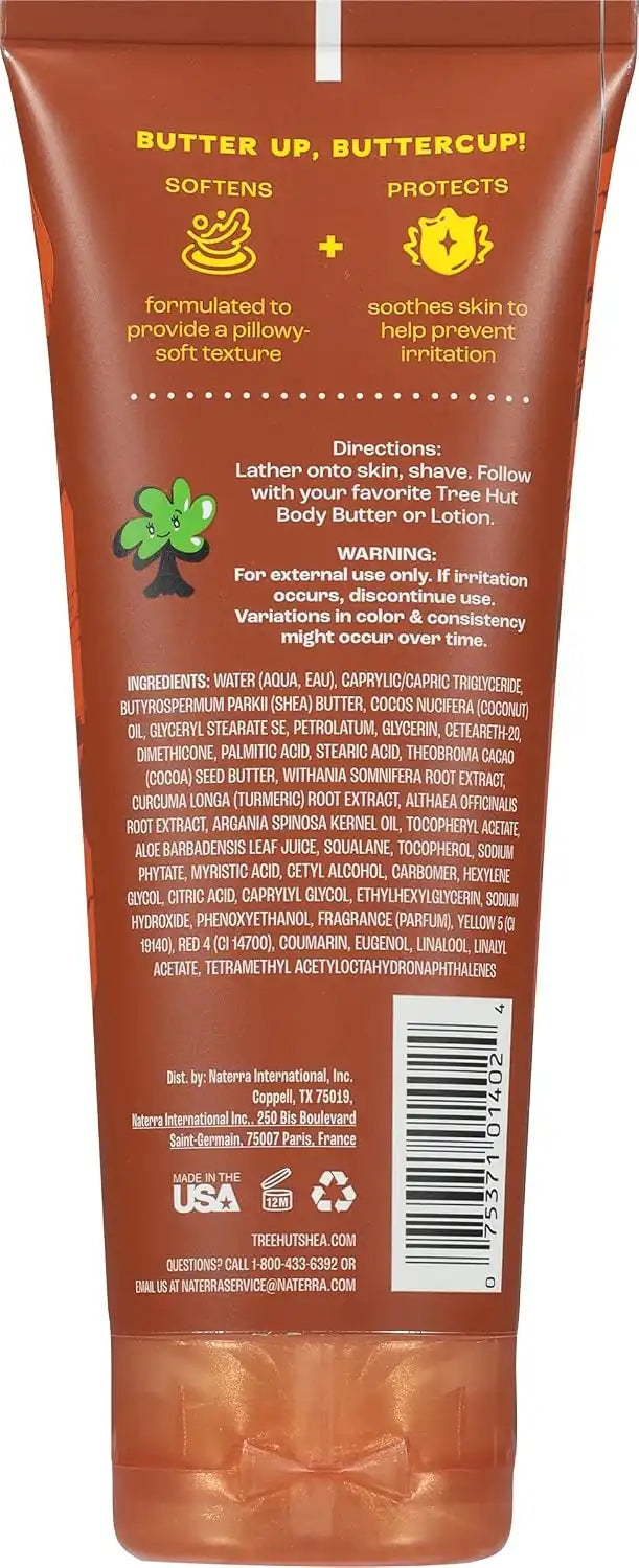 Tree Hut Whipped Shave Butter Santal Warm & Rich Scent, 7 Fl Oz | Nourishing Shave Cream with Shea Butter & Aloe, Smooth Glide for Soft Skin, Woody/Musky Scent Secondary image