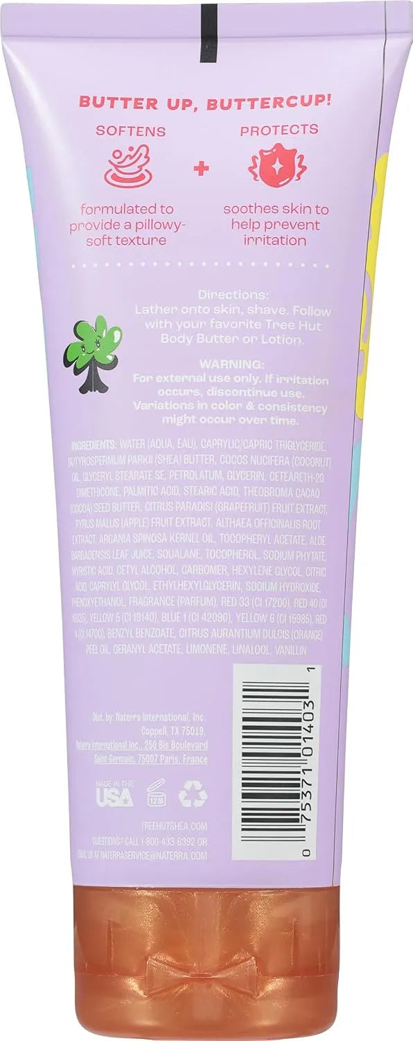 Tree Hut Whipped Shave Butter Jelly Bear, Sweet Candy Scent, 7 Fl Oz | Nourishing & Moisturizing Shave Cream with Shea Butter & Aloe, Smooth Glide for Soft Skin, Sweet Candy Scent Secondary image
