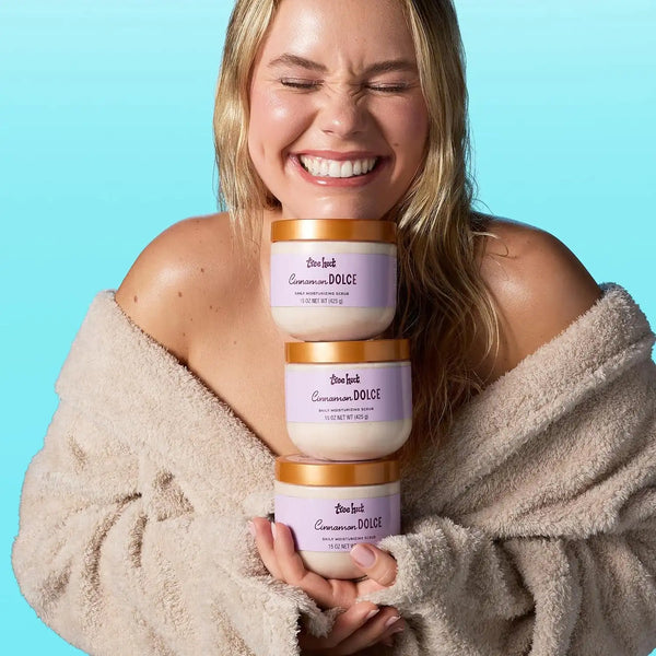 Tree Hut Cinnamon Dolce Daily Moisturizing Body Scrub, 15 Oz | Gentle Whipped Sugar Scrub with Shea Butter, Exfoliates, Hydrates & Leaves Skin Soft and Radiant for Everyday Use