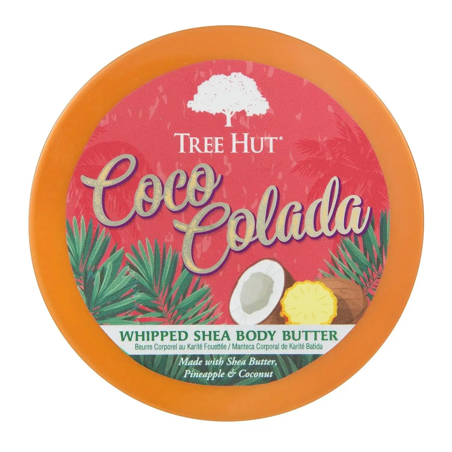 Tree Hut Coco Colada Whipped Body Butter with Shea Butter, 8.4 Oz | Whipped Shea Body Butter, Long-Lasting Hydration for Soft, Smooth Skin, Essential Body Care, Lightweight Moisturizer Secondary image