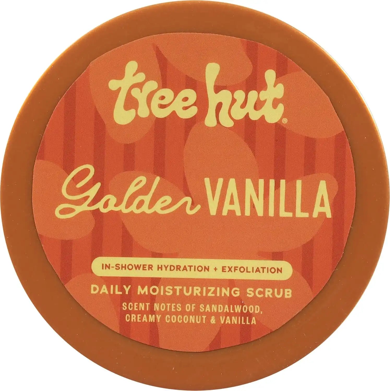 Tree Hut Golden Vanilla Daily Moisturizing Body Scrub, 15 Oz | Gentle Whipped Sugar Scrub with Shea Butter, Exfoliates, Hydrates & Leaves Skin Soft and Radiant for Everyday Use Secondary image