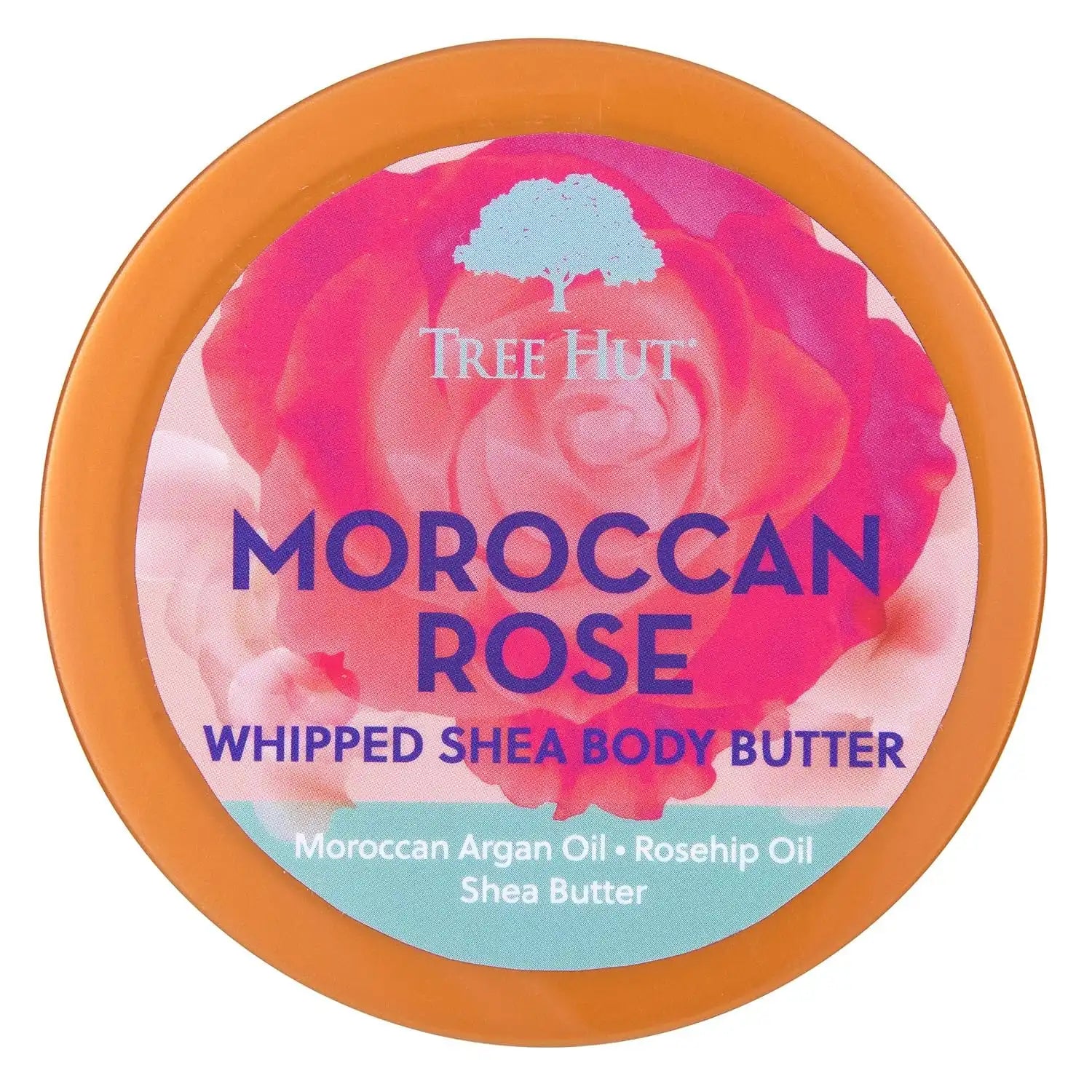 Tree Hut Moroccan Rose Whipped Body Butter with Shea Butter, 8.4 Oz | Whipped Shea Body Butter, Long-Lasting Hydration for Soft, Smooth Skin, Essential Body Care, Lightweight Moisturizer Secondary image