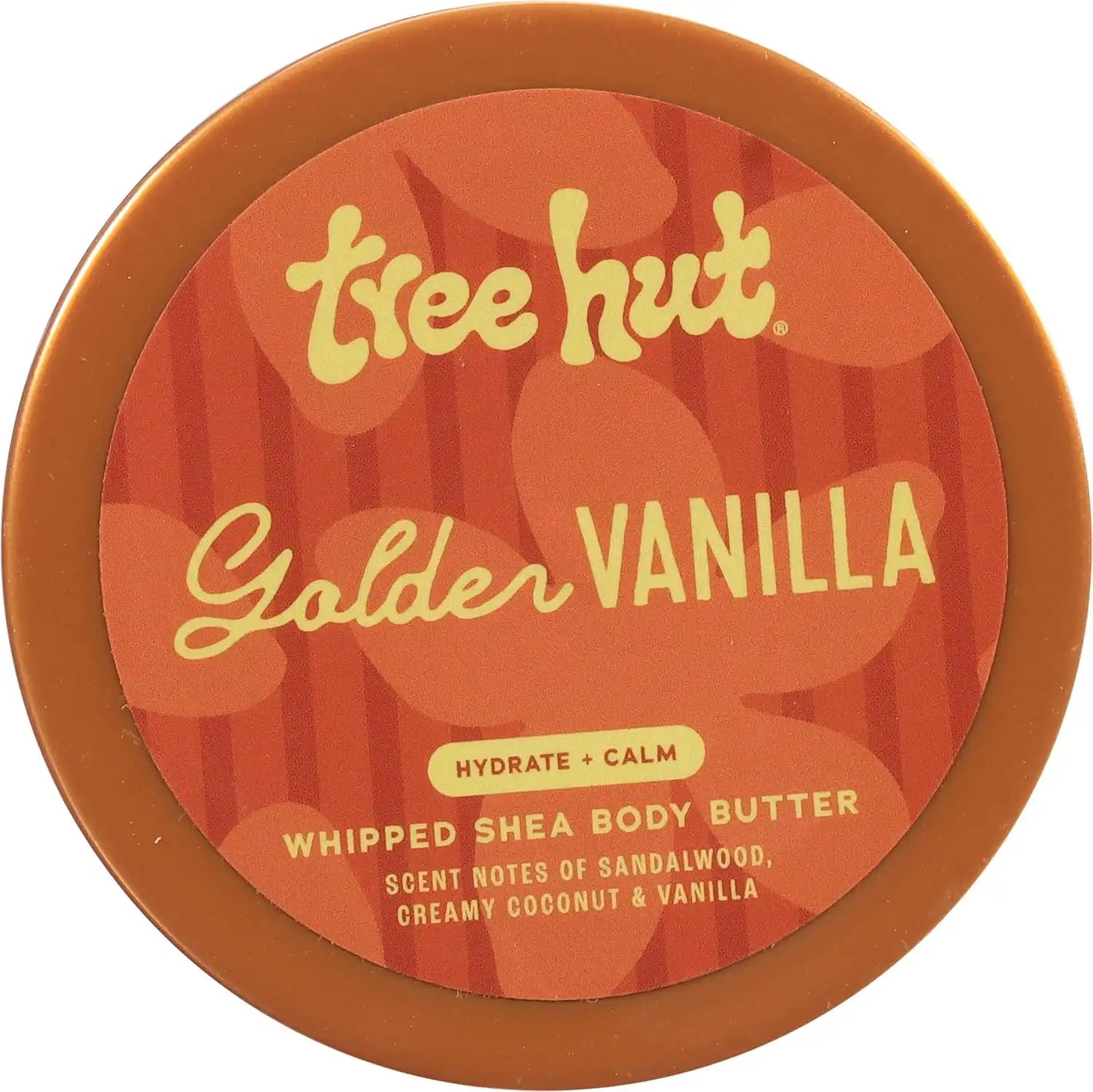 Tree Hut Golden Vanilla Whipped Body Butter with Shea Butter, 8.4 Oz | Whipped Shea Body Butter, Long-Lasting Hydration for Soft, Smooth Skin, Essential Body Care, Lightweight Moisturizer Secondary image