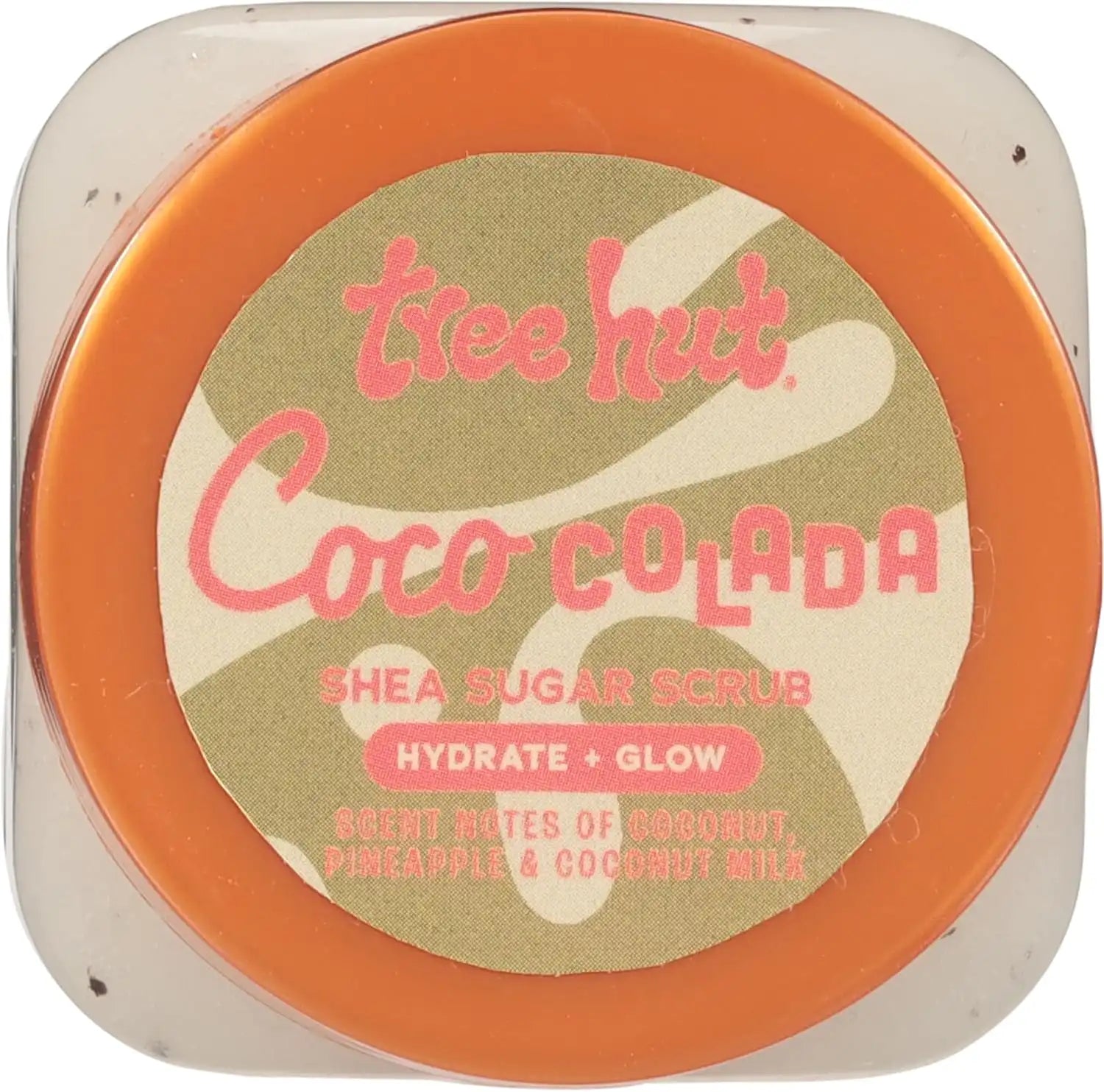 Tree Hut Mini Coco Colada Shea Sugar Scrub, Exfoliating & Hydrating Body Scrub with Shea Butter & Essential Oils, Smooth Skin, For All Skin Types, Vegan, Travel Size, 3.4 oz (Pack of 2) Secondary image