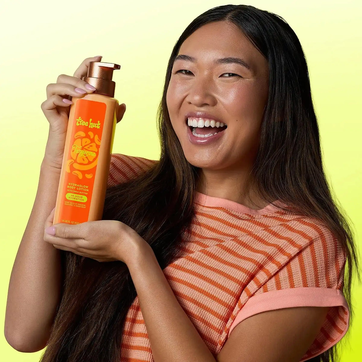 Tree Hut Body Lotion Tangerine, Bright Citrus Scent, 18 Fl Oz | Nourishing & Moisturizing Daily Body Lotion with Shea Butter, Lightweight, Non-Greasy Formula, Long-Lasting Hydration